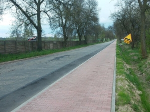 Ścieżka pieszo-rowerowa odcinek Kodrań - Sulmierzyce