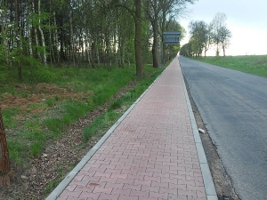 Ścieżka pieszo-rowerowa odcinek Piekary - Sulmierzyce